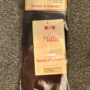 BB Halle Collection 100% Human Hair – Fancy Yaky – 10” Tangle Free –  Brown -NEW